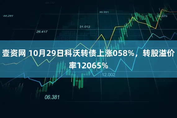 壹资网 10月29日科沃转债上涨058%，转股溢价率12065%